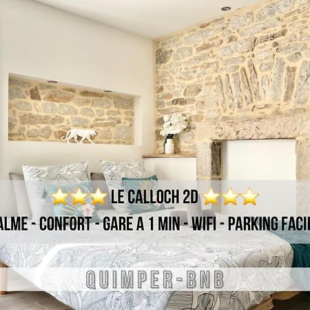 Le Calloch 2D - Studio 4 Etoiles - Quartier Gare - Wifi - Netflix แก็งแปร์ ภายนอก รูปภาพ