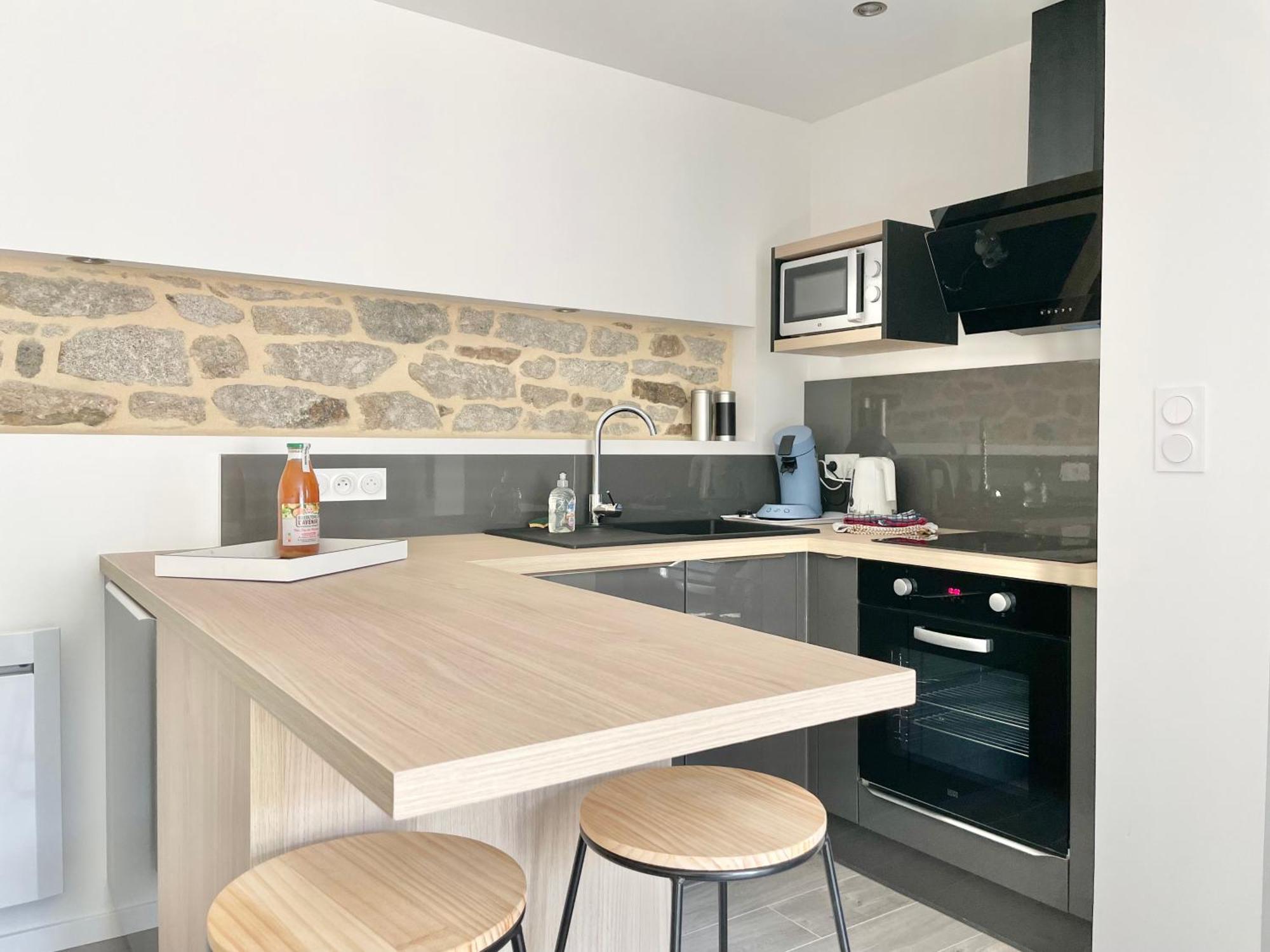 Le Calloch 2D - Studio 4 Etoiles - Quartier Gare - Wifi - Netflix แก็งแปร์ ภายนอก รูปภาพ
