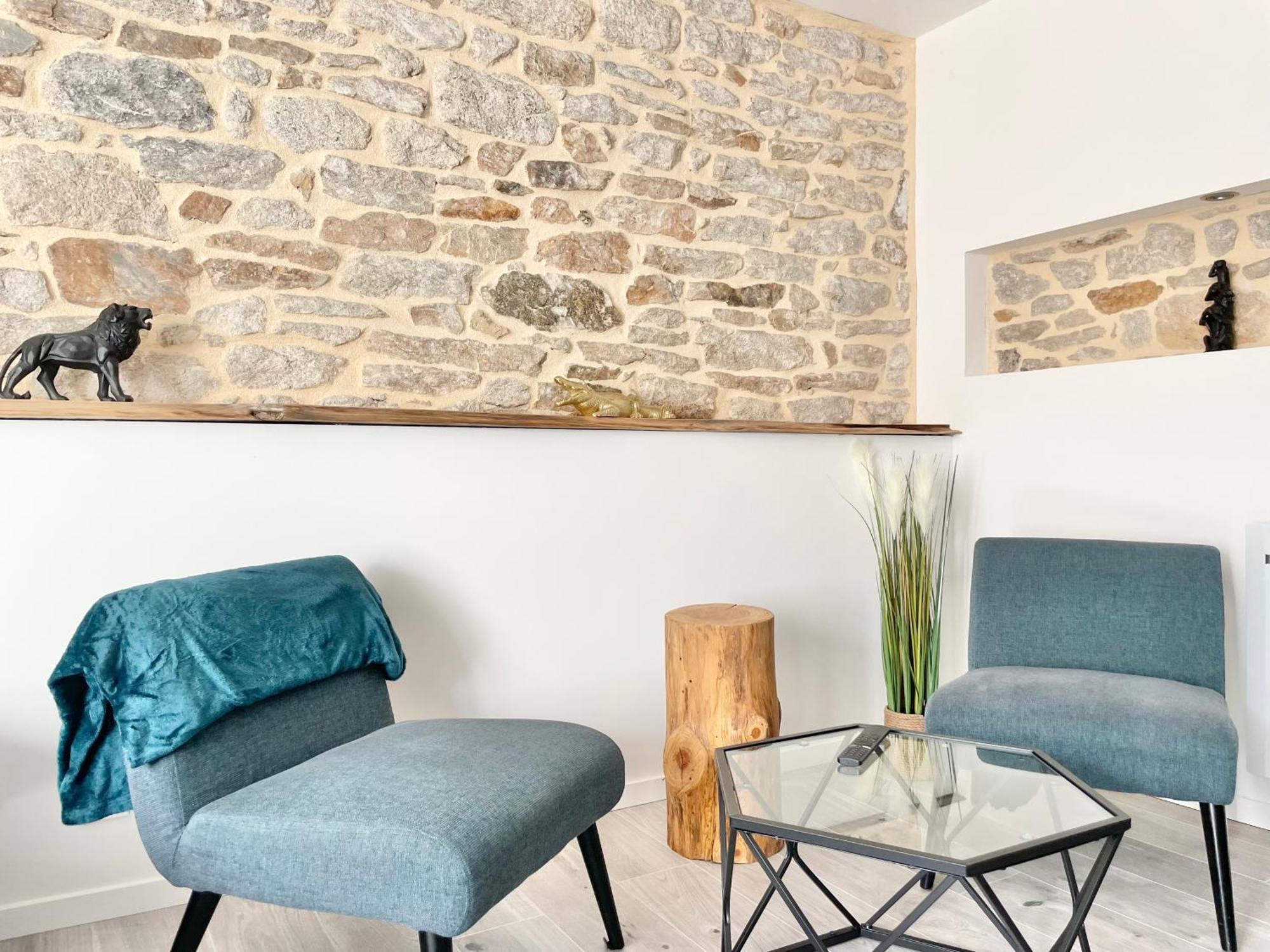 Le Calloch 2D - Studio 4 Etoiles - Quartier Gare - Wifi - Netflix แก็งแปร์ ภายนอก รูปภาพ