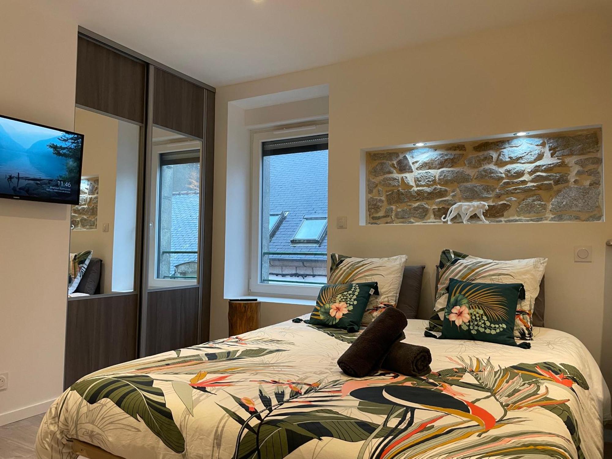 Le Calloch 2D - Studio 4 Etoiles - Quartier Gare - Wifi - Netflix แก็งแปร์ ภายนอก รูปภาพ